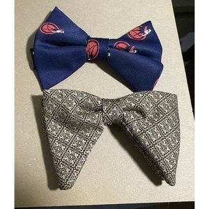 Vintage Clip-On BOWTIE ROYAL-RUST RESISTANT Lot of 2 Made in USA
